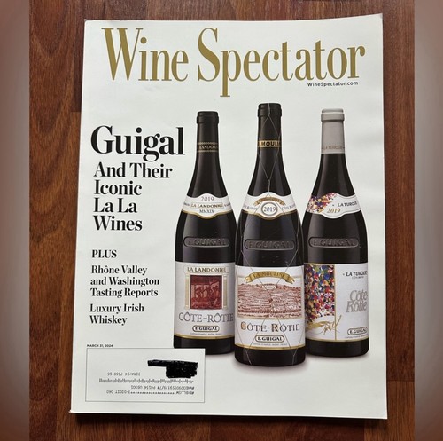 Wine spectator magazine march - spectator,