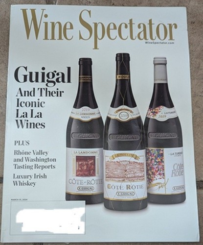 Wine spectator magazine guigal - magazine,