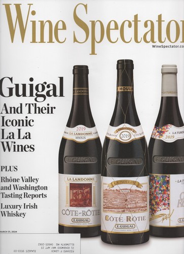 Wine spectator march - wine,