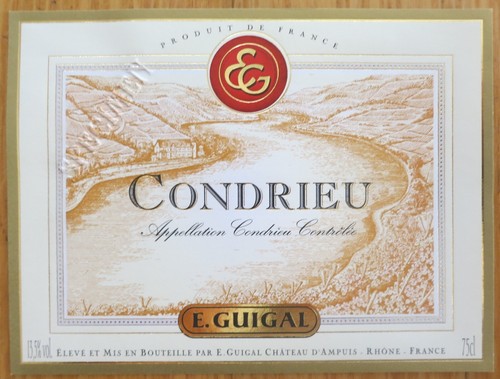Etiquettes vin france condrieu - etiquettes,